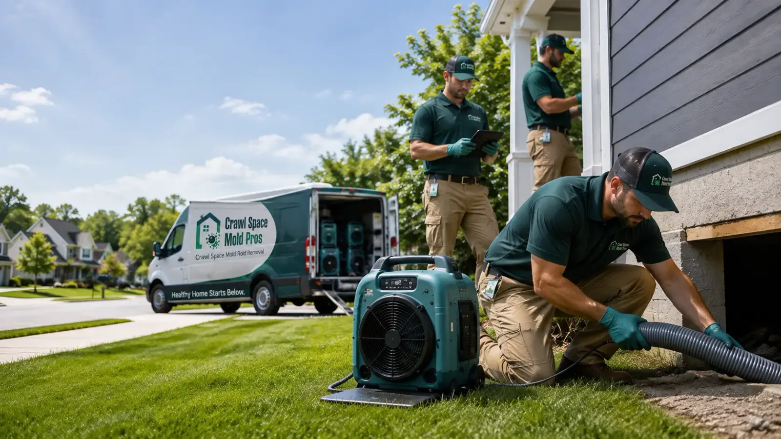 Crawl Space Mold Removal in Milton, NC